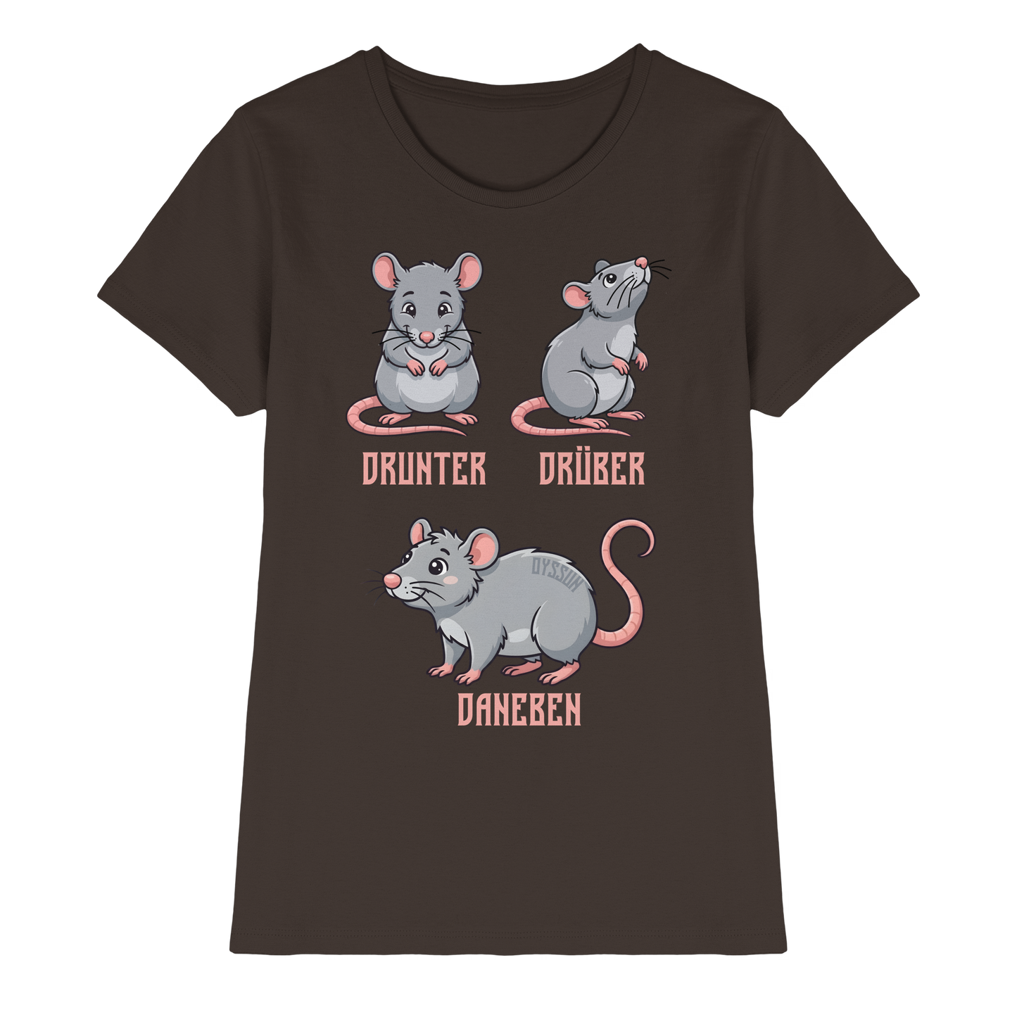 Drunter Drüber Daneben - Ladies Premium Shirt