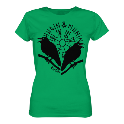 Hugin & Munin  - Ladies Premium Shirt - 12 Farben