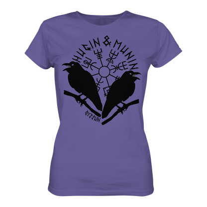 Hugin & Munin  - Ladies Premium Shirt - 12 Farben