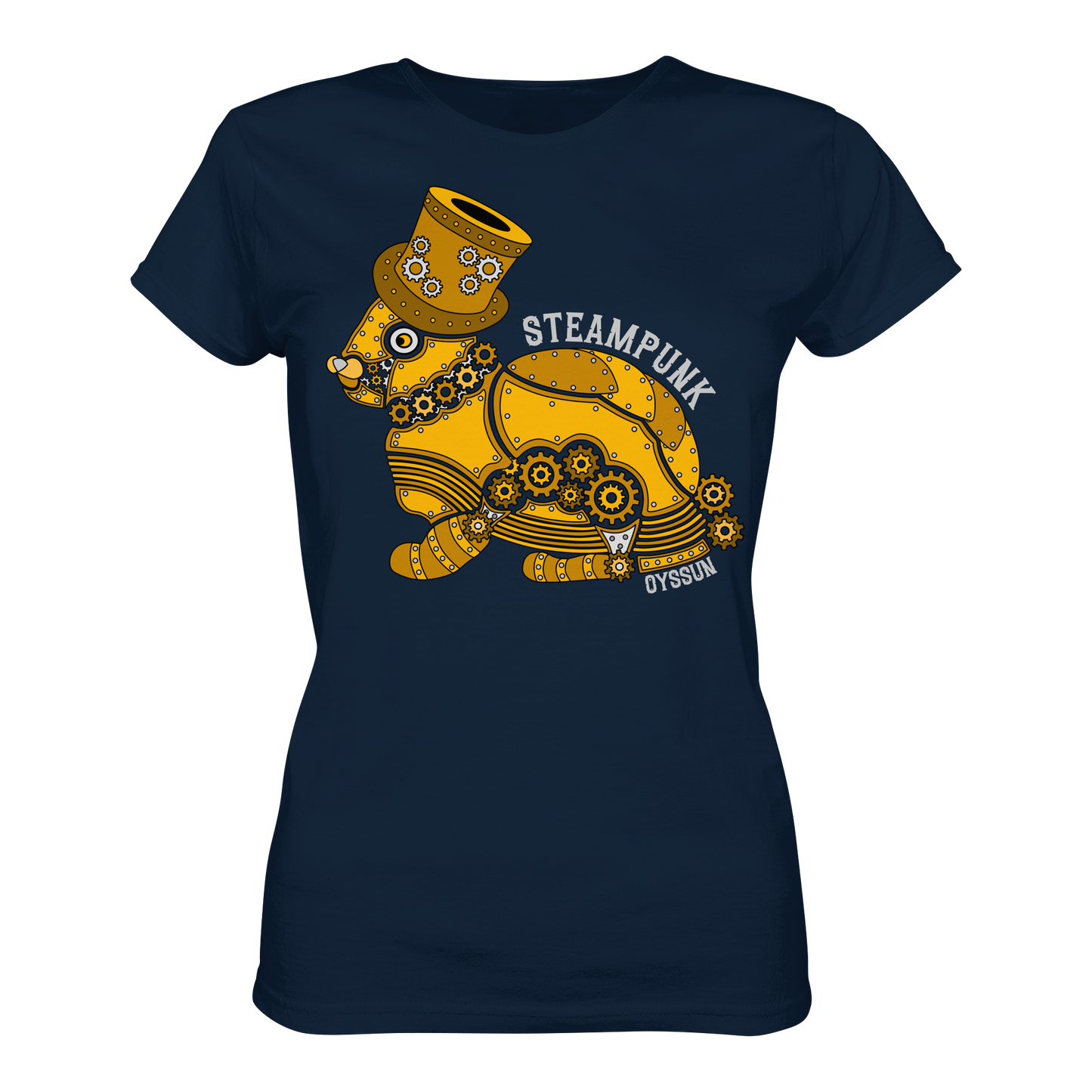 Steampunk Hase  - Ladies Premium Shirt