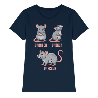 Drunter Drüber Daneben - Ladies Premium Shirt
