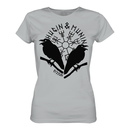 Hugin & Munin  - Ladies Premium Shirt - 12 Farben