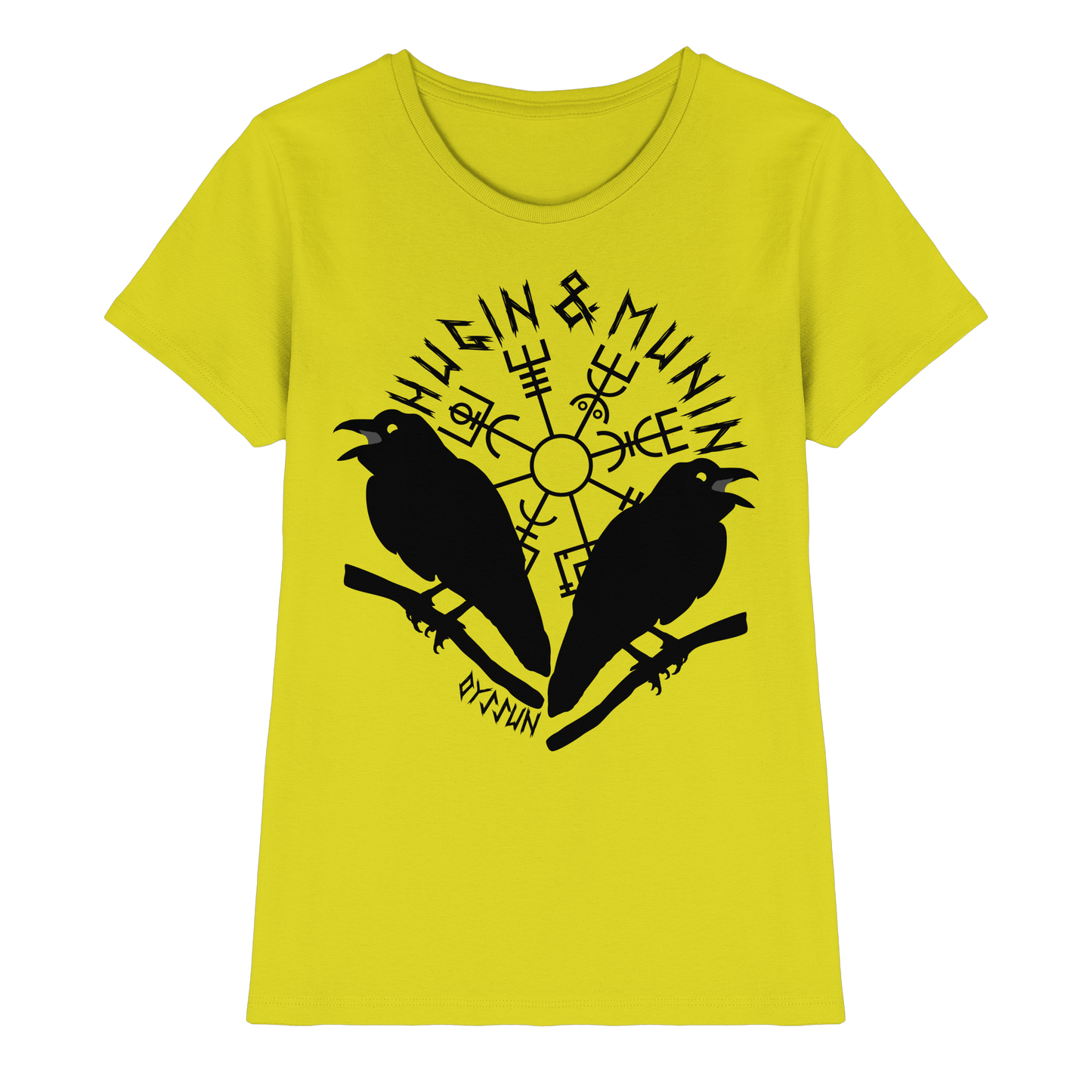 Hugin & Munin  - Ladies Premium Shirt - 12 Farben