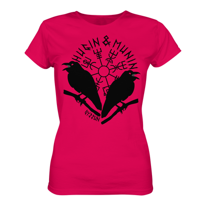 Hugin & Munin  - Ladies Premium Shirt - 12 Farben