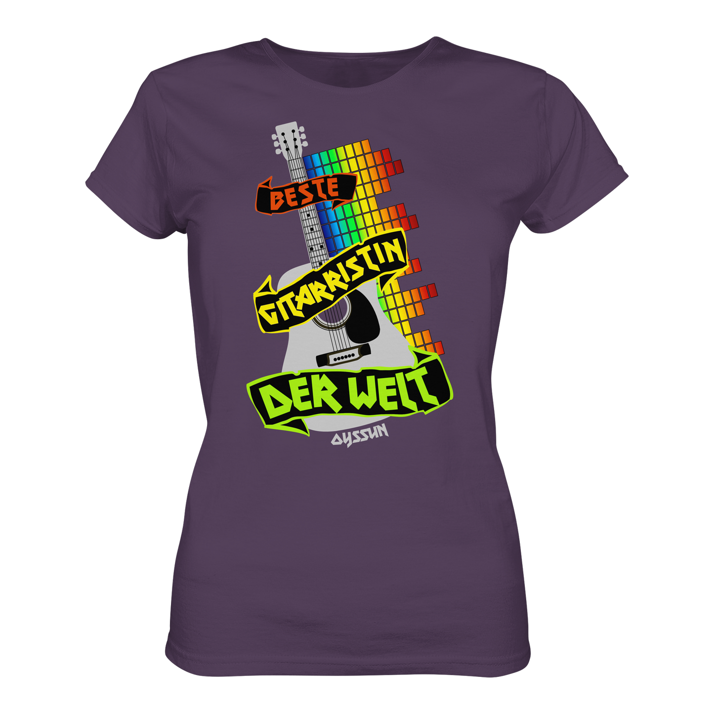 Die Beste Gitarristin der Welt - Ladies Premium Shirt