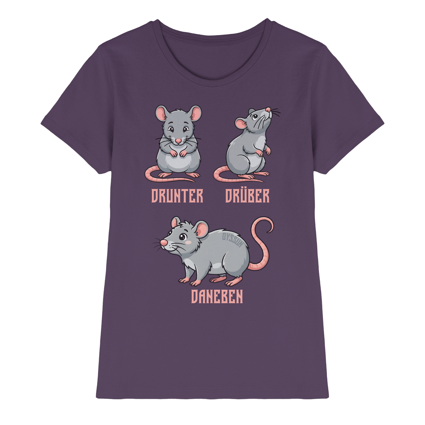 Drunter Drüber Daneben - Ladies Premium Shirt