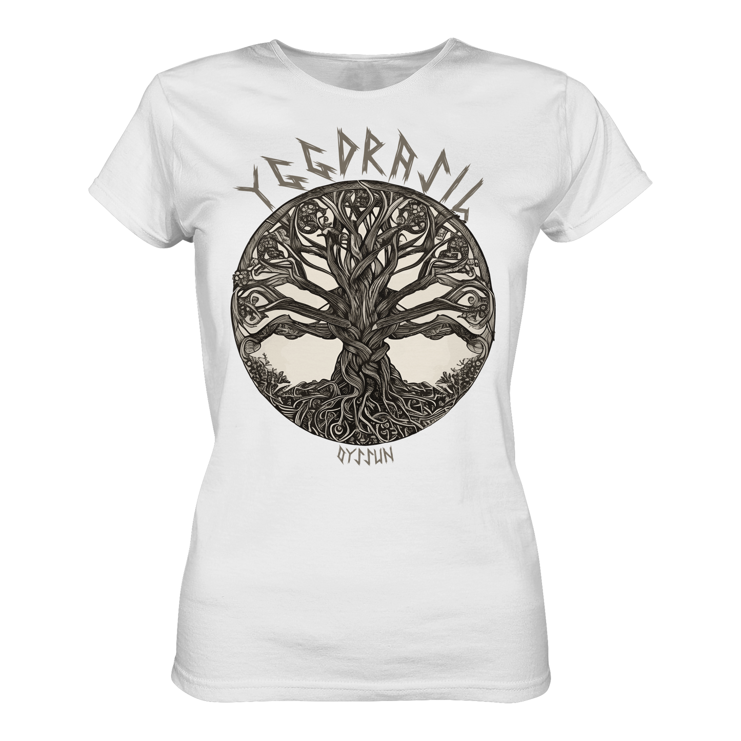 Yggdrasil - der Weltenbaum - Ladies Premium Shirt