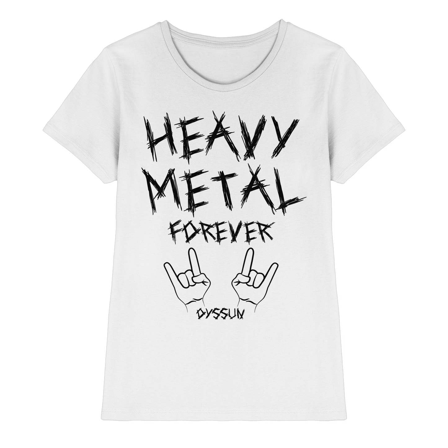Heavy Metal Forever - Ladies Premium Shirt - In 6 Designfarben