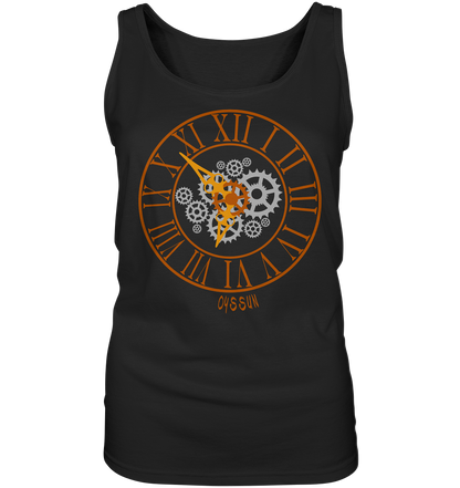 Steampunk Uhr - Ladies Tank-Top