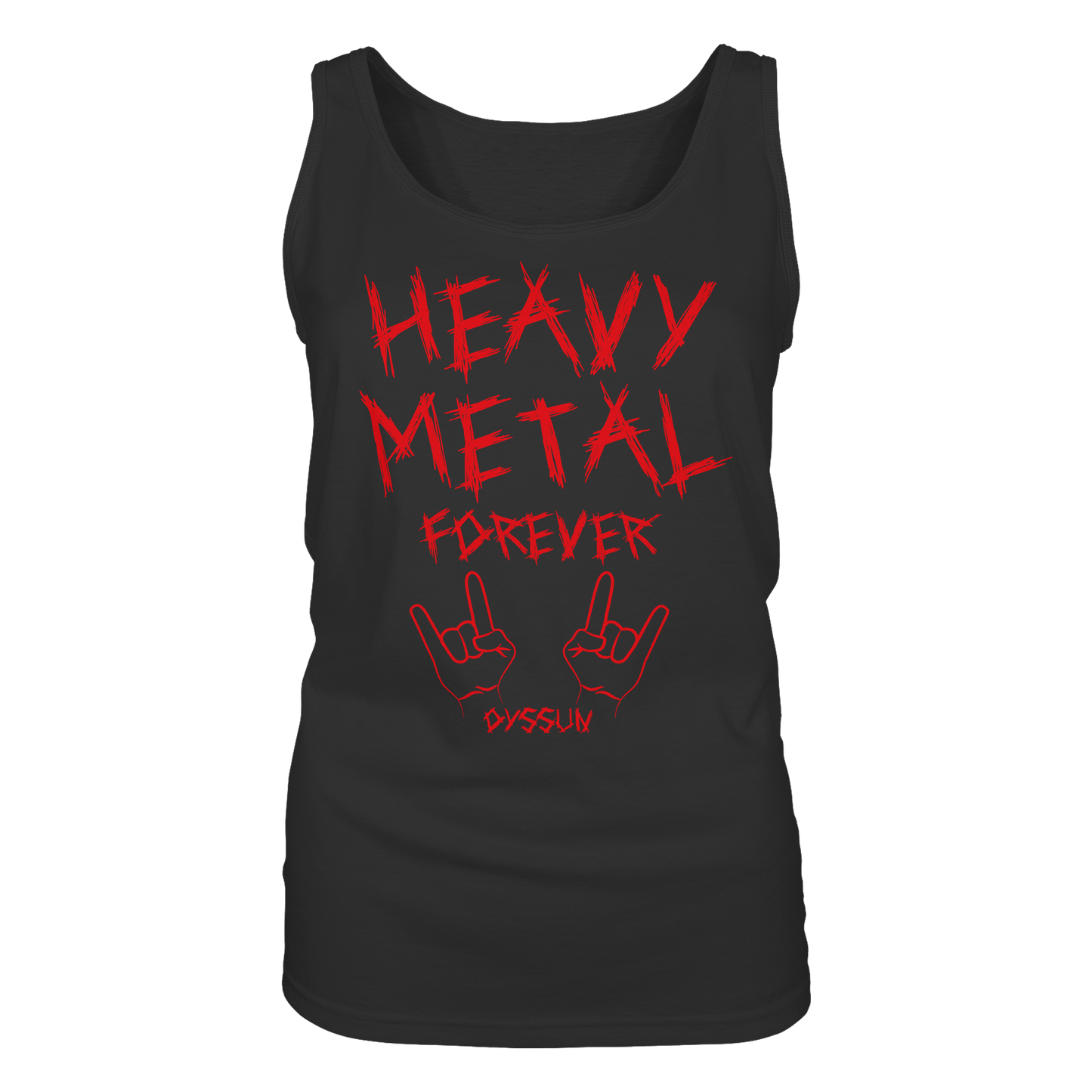 Heavy Metal Forever - Ladies Tank-Top - In 6 Designfarben
