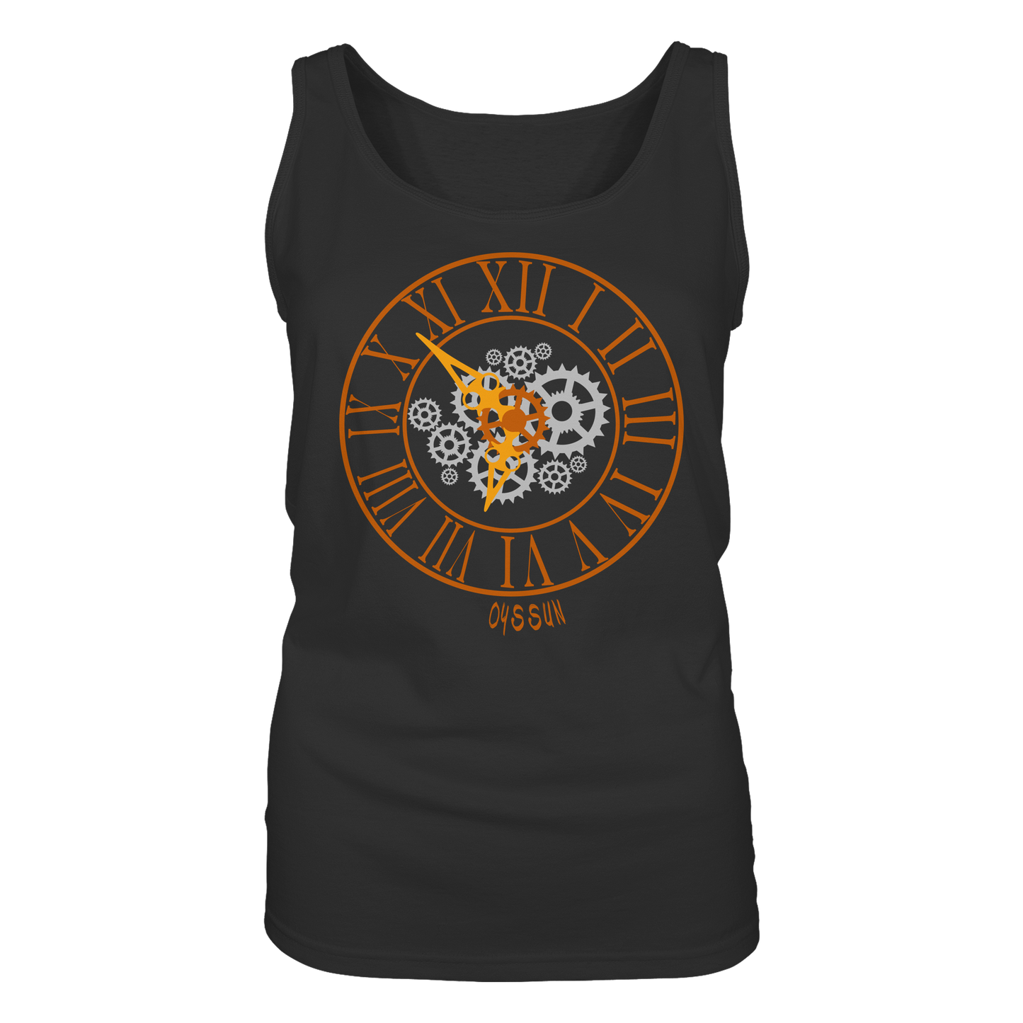 Steampunk Uhr - Ladies Tank-Top