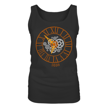 Steampunk Uhr - Ladies Tank-Top