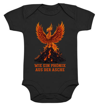 Phönix aus der Asche - Organic Baby Bodysuit