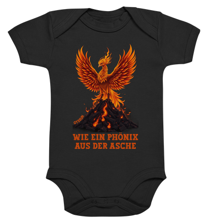 Phönix aus der Asche - Organic Baby Bodysuit