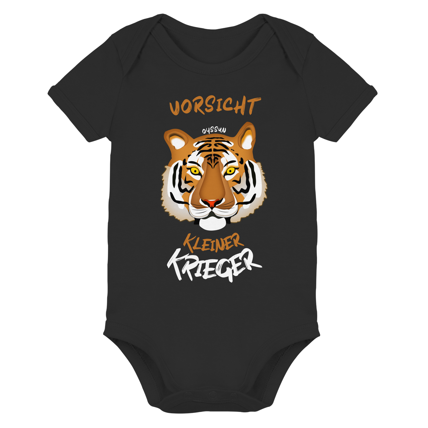 Vorsicht - Kleiner Krieger - Organic Baby Bodysuit - Oyssun
