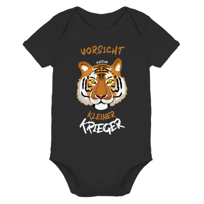 Vorsicht - Kleiner Krieger - Organic Baby Bodysuit - Oyssun