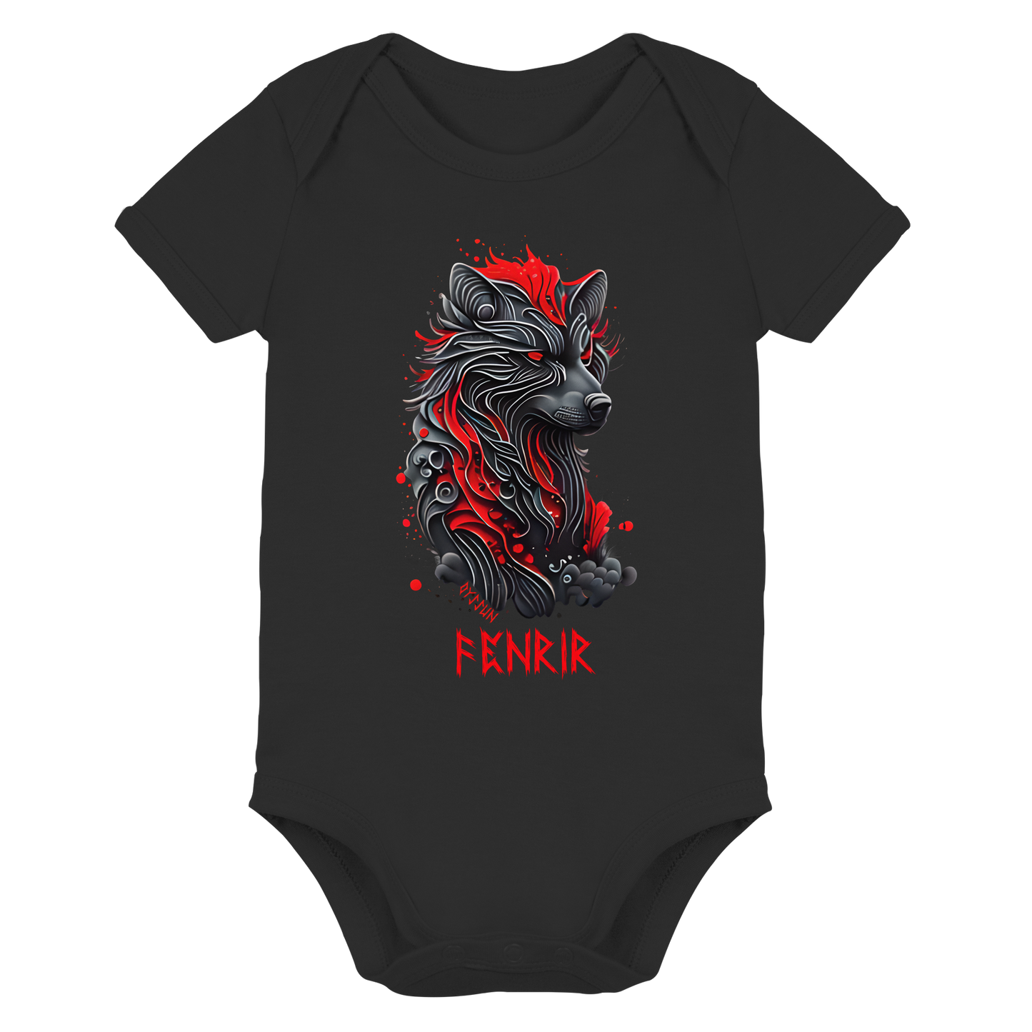 Fenriswolf - Organic Baby Bodysuit