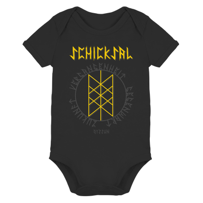Wyrd Rune - Das Schicksal - Organic Baby Bodysuit