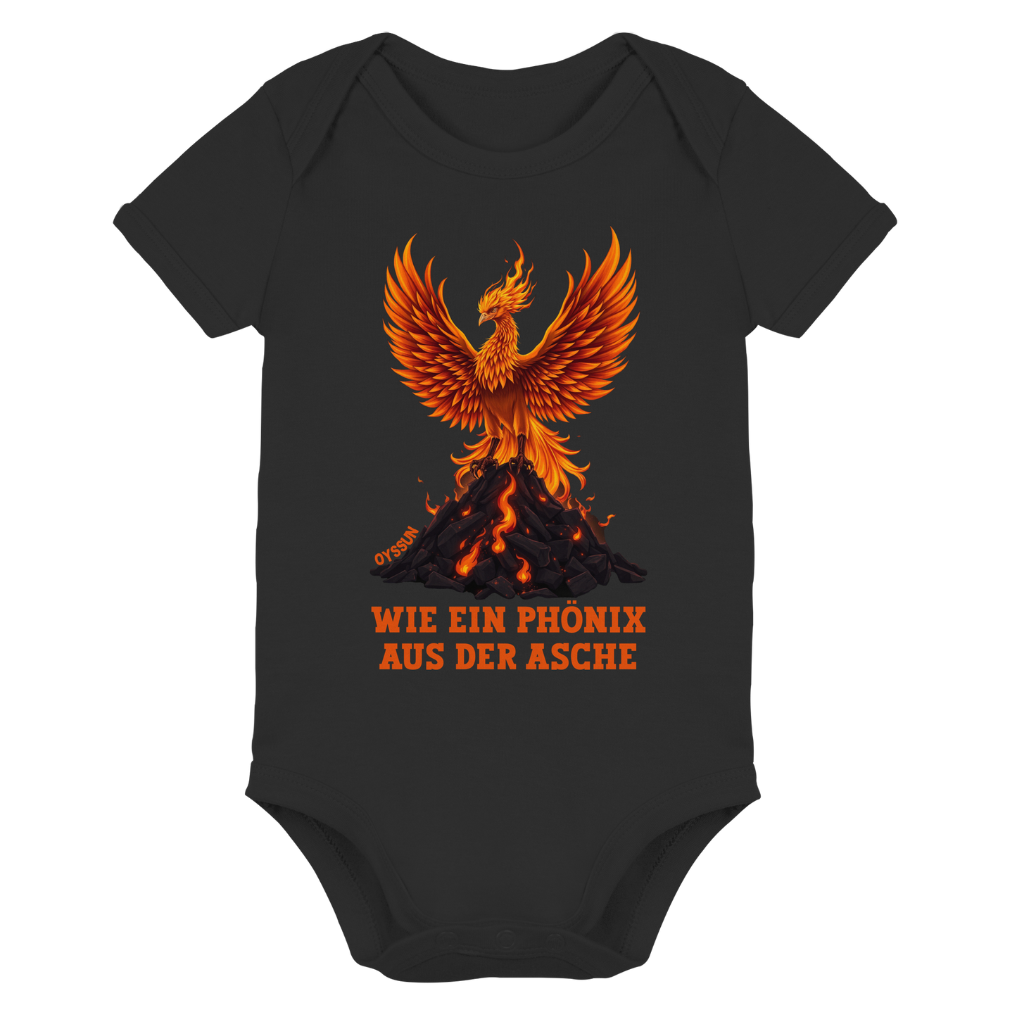 Phönix aus der Asche  - Organic Baby Bodysuit