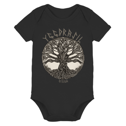 Yggdrasil - der Weltenbaum - Organic Baby Bodysuit