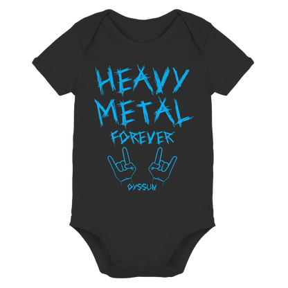 Heavy Metal Forever - Organic Baby Bodysuit - In 6 Designfarben