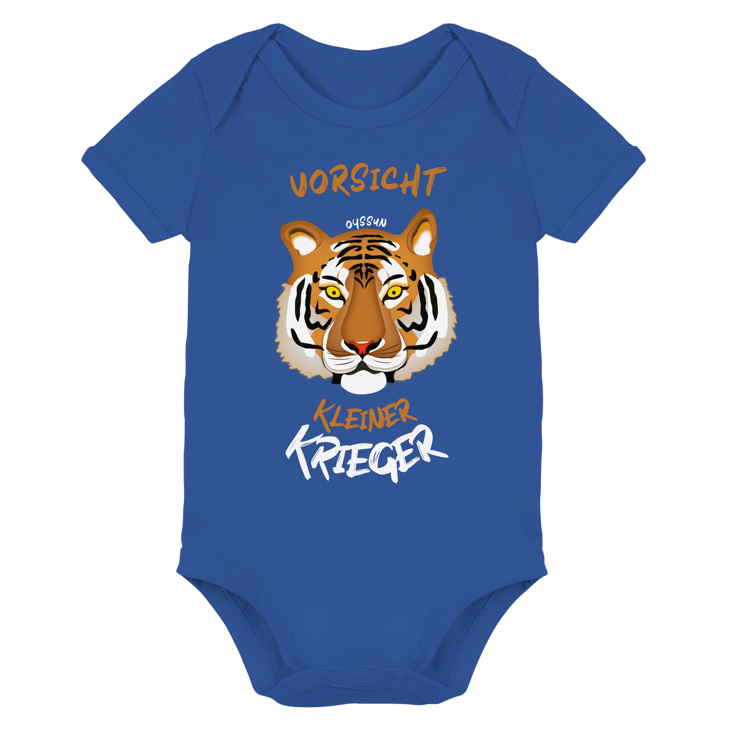 Vorsicht - Kleiner Krieger - Organic Baby Bodysuit - Oyssun