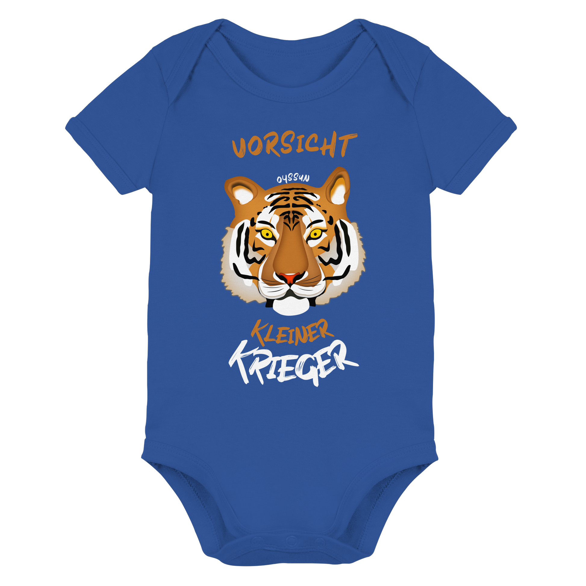 Vorsicht - Kleiner Krieger - Organic Baby Bodysuit - Oyssun