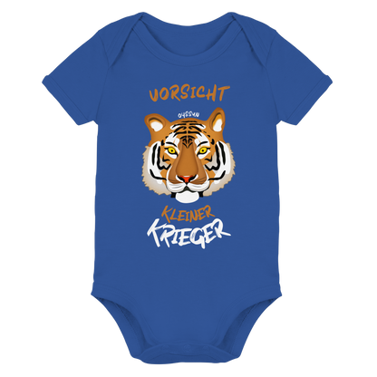Vorsicht - Kleiner Krieger - Organic Baby Bodysuit - Oyssun