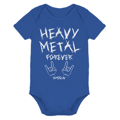 Heavy Metal Forever - Organic Baby Bodysuit - In 6 Designfarben