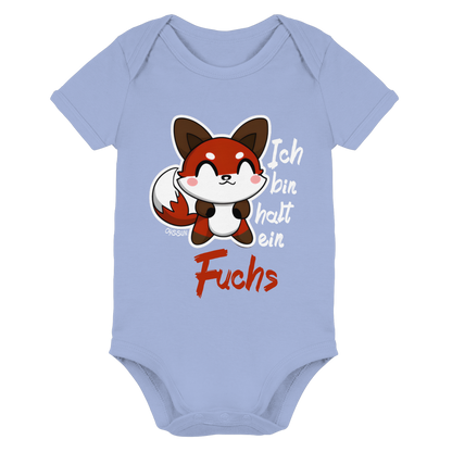 Ich bin halt ein Fuchs - Organic Baby Bodysuit - Oyssun