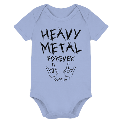 Heavy Metal Forever - Organic Baby Bodysuit - In 6 Designfarben