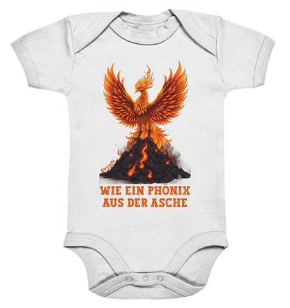 Phönix aus der Asche - Organic Baby Bodysuit