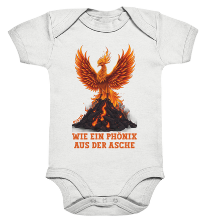 Phönix aus der Asche - Organic Baby Bodysuit