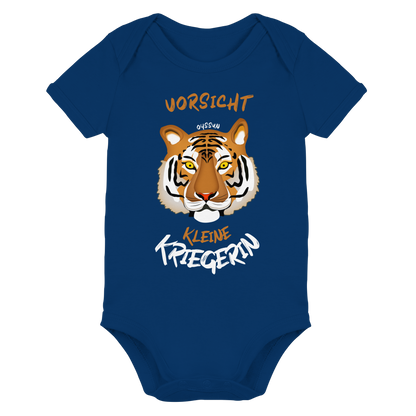 Vorsicht - Kleine Kriegerin - Organic Baby Bodysuit - Oyssun