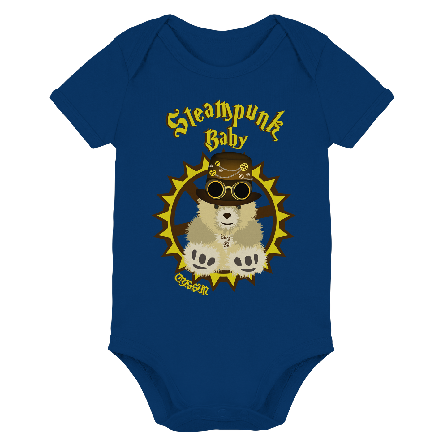 Steampunk Baby - Organic Baby Bodysuit