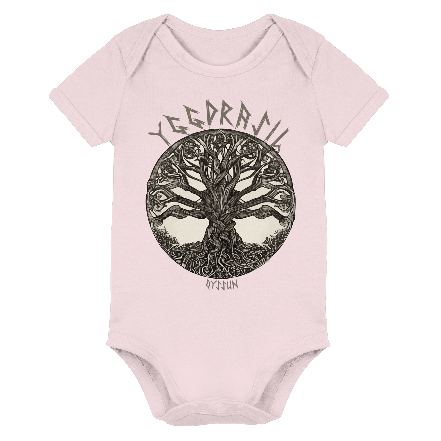 Yggdrasil - der Weltenbaum - Organic Baby Bodysuit