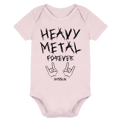 Heavy Metal Forever - Organic Baby Bodysuit - In 6 Designfarben