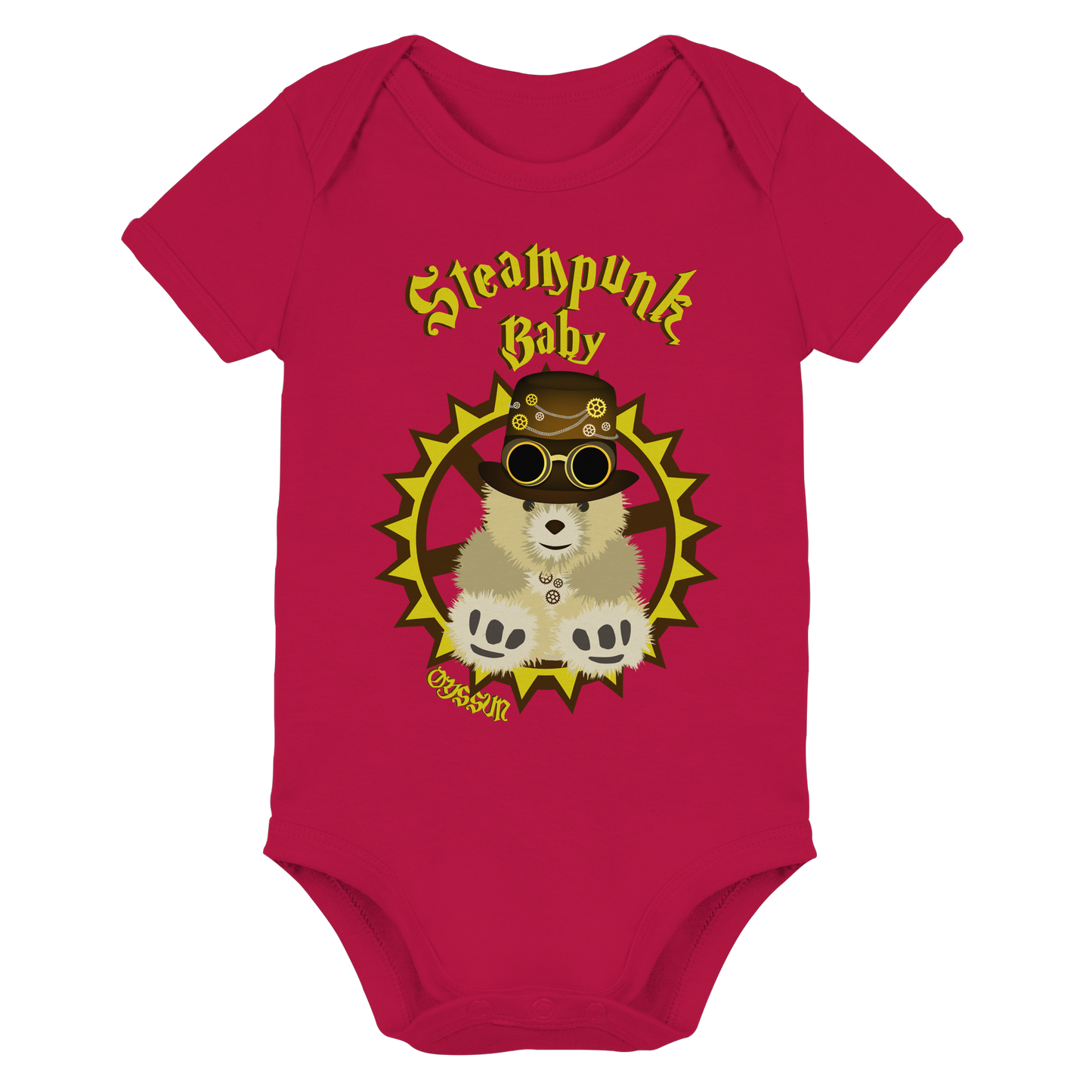 Steampunk Baby - Organic Baby Bodysuit