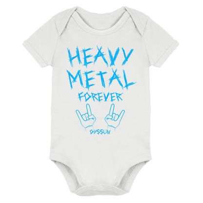 Heavy Metal Forever - Organic Baby Bodysuit - In 6 Designfarben