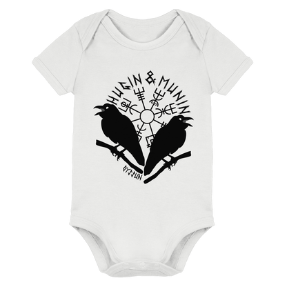 Hugin & Munin  - Organic Baby Bodysuit