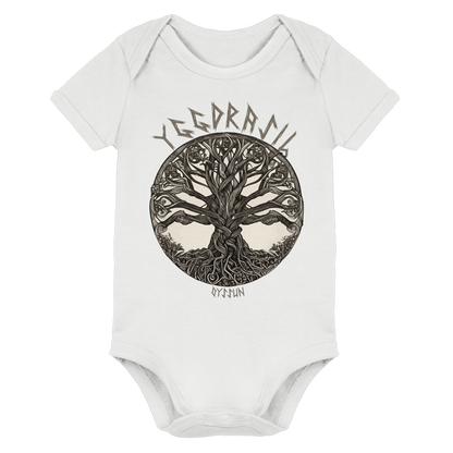 Yggdrasil - der Weltenbaum - Organic Baby Bodysuit