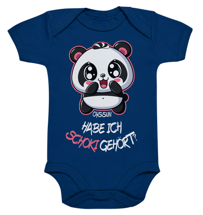 Schokipanda - Did I hear chocolate? - Organic Baby Bodysuite