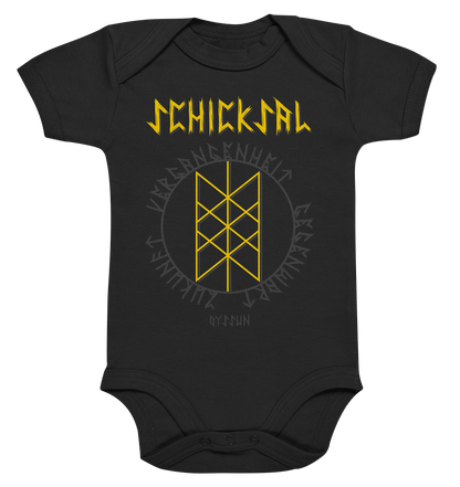 Wyrd Rune - Das Schicksal - Organic Baby Bodysuite