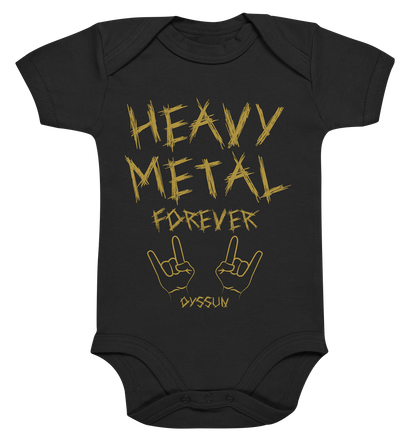 Heavy Metal Forever - Organic Baby Bodysuit