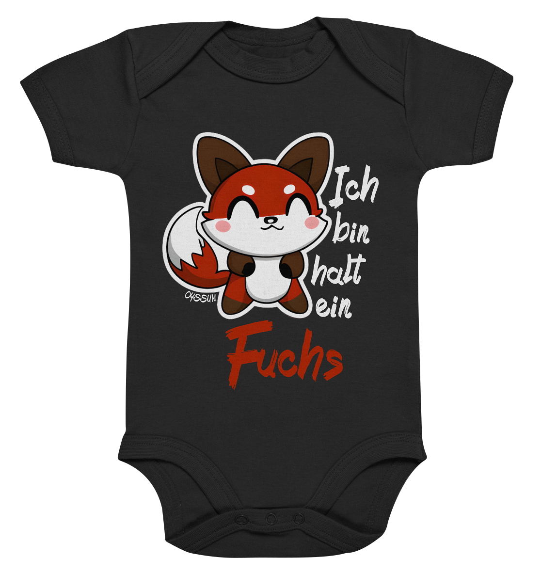 I'm just a fox - Organic Baby Bodysuite