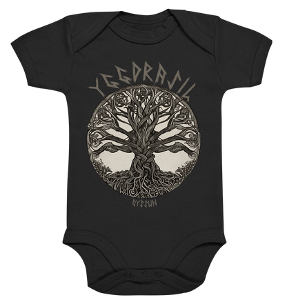 Yggdrasil - der Weltenbaum - Organic Baby Bodysuite