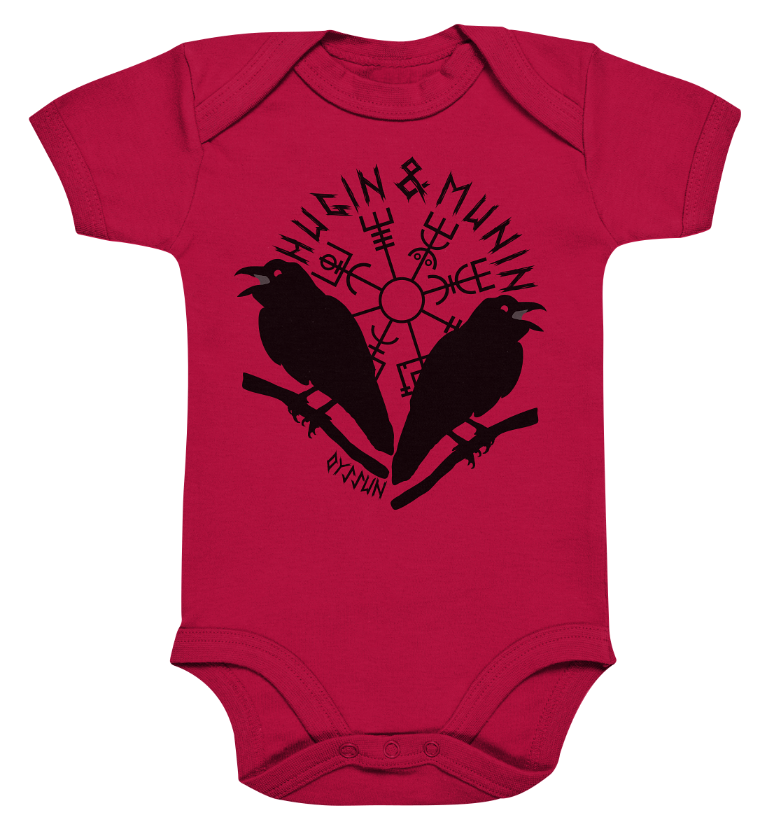 Hugin &amp; Munin - Organic Baby Bodysuite