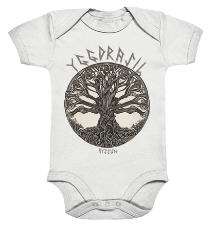 Yggdrasil - der Weltenbaum - Organic Baby Bodysuite