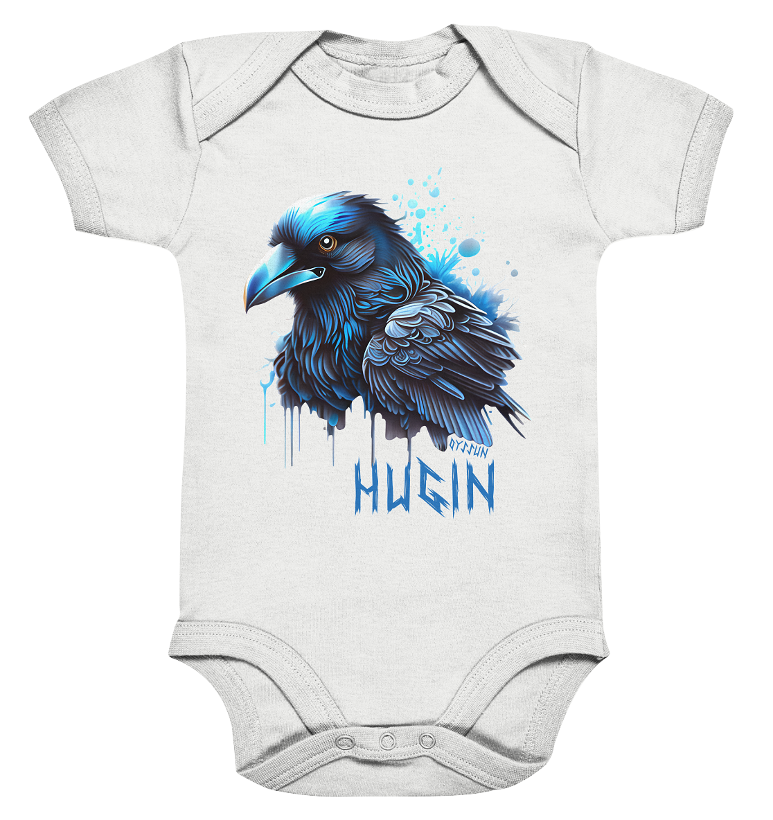 Hugin - Organic Baby Bodysuit