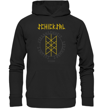 Wyrd Rune - Das Schicksal - Organic Basic Hoodie